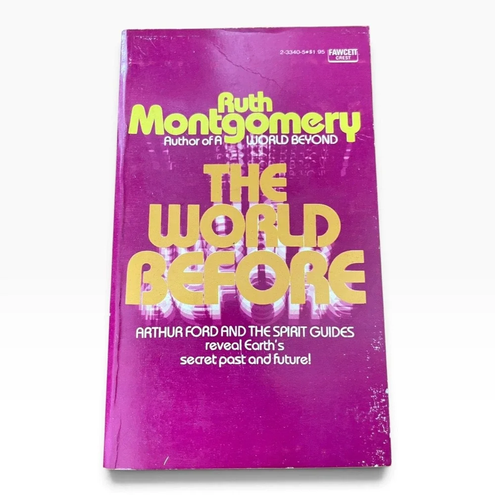 The World Before by Ruth Montgomery 1976 Fawcett Crest Paperback Occult
